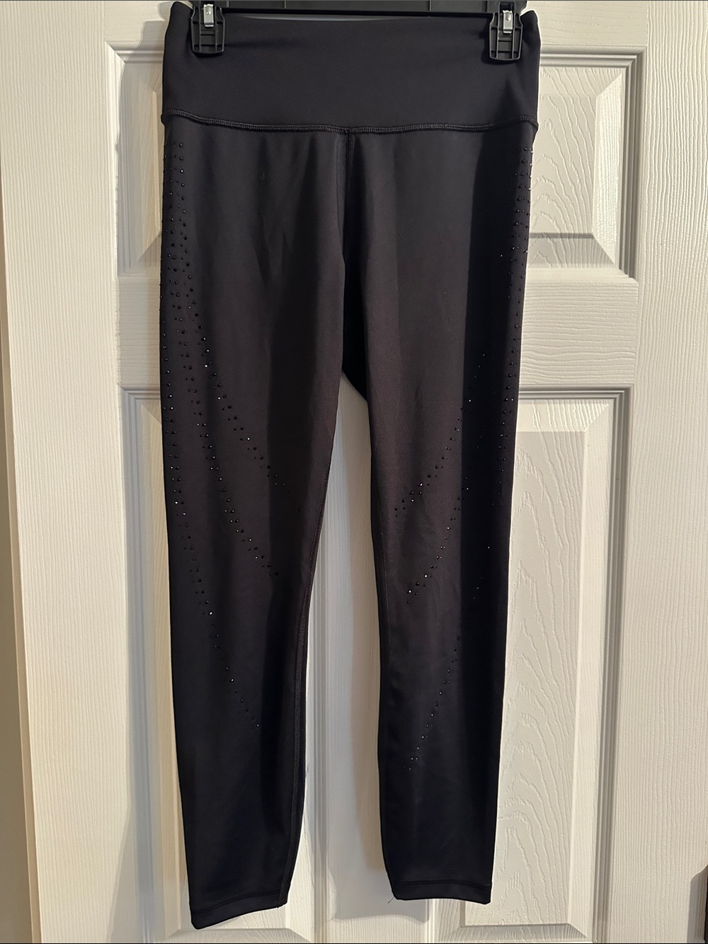 Victoria's Secret Black Leggings with Subtle Side Studs